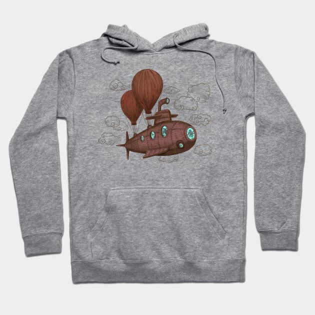 The Fantastic Voyage Hoodie by Terry Fan